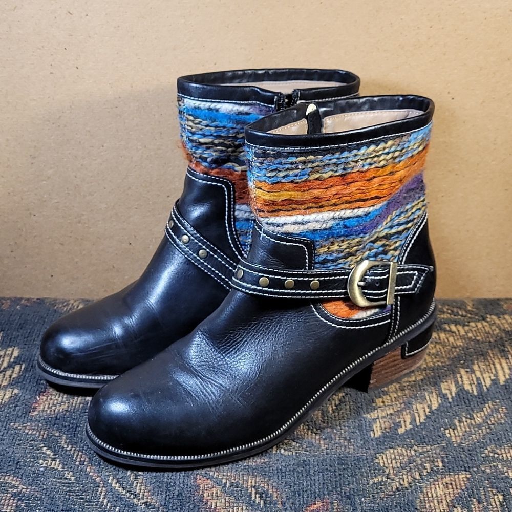 L'Artiste by Spring Step Gaetana  Bootie- Size 8.5/39 EU